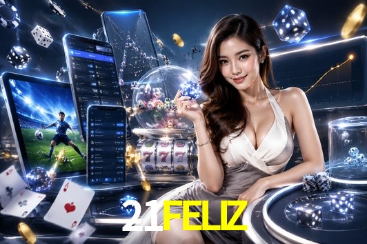 Interfaz de casa de apuestas 21FELIZ con mercados de partidos en vivo